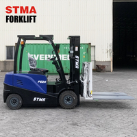 STMA 2Ton 2000kg Capacité Chariot Élévateur Attachement Poussoir Chariot Élévateur Attachements