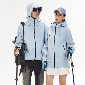 <span class=keywords><strong>GB</strong></span> Anti-tormenta traje de esquí para hombres mujeres 100% poliéster chaqueta de concha dura para pesca montar senderismo Camping patrón de letras - Product Image 3