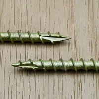 Sekrup Kayu Oval Countersunk Torx Drive Stainless Steel 304 Kelas A Berlapis Seng 40mm M6 dengan Shank Knurled BoZhan BZ-270