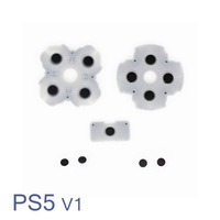Tampons en caoutchouc conducteurs pour boutons directionnels L1 R1, pièces de rechange pour manette PS5 V1 V2 V3