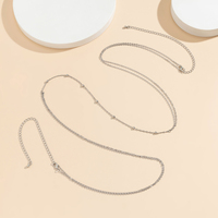 Sexy Borst Body Chain Sieraden Voor Vrouwen Doorzichtige Blouses Accessoires Zomer Strand Bikini Kettingen Buikdecoratie Vrouwelijke Geschenken