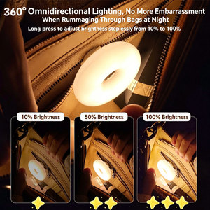 <b>LED</b> Pumpkin Bedroom Bedhead USB Backpack Interlayer Atmosphere <b>Light</b> Compact and Portable - Product Image 4