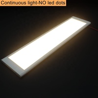 Lampu kabinet Modern Aluminium 12V DC 8mm, lampu LED Interior karavan dengan sakelar sentuh redup
