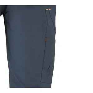Pantaloni da Lavoro - FXC110DN S Cotton Flex - Colore: Blu Navy - TESSUTO STRETCH con un design a griglia fine che consente - Product Image 3