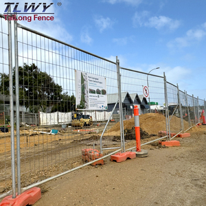 Giá Rẻ Chất Lượng Cao 2.4M Tiêu Chuẩn Xây Dựng Tổ Chức Sự Kiện Trellis Di Chuyển Dây Lưới Hàng Rào Úc Tạm Thời Hàng Rào Tấm - Product Image 5
