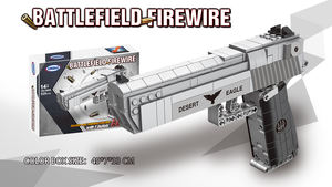 Toy <strong>Gun</strong> <strong>Model</strong> the Assault Desert Eagle Pistol Rifle Building Blocks Bricks Boys Building Toys Christmas Gift - Product Image 3