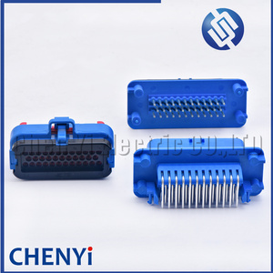 ขั้วต่อกันน้ำอัตโนมัติ35ขาสีฟ้าปิดผนึกบอร์ด ECU ซีลซ็อกเก็ตปลั๊ก PCB 776164-5 776231-5 776230-5 776163-5 1-776231-5 - Product Image 4