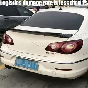 Aileron de coffre arrière pour Volkswagen VW Passat CC 2009-2018, en plastique ABS noir brillant, aileron de coffre arrière, aileron de voiture, style automobile - Product Image 2