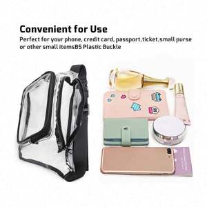 Sac banane transparent en PVC tendance pour l'été, imperméable, pour la plage et les voyages, pour femmes - Product Image 4