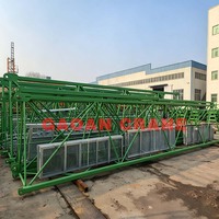 Grúa Torre, Grúa de Pluma, Grúa de Plataforma QTZ80(P6012) Carga Máxima 6t Carga en Punta 1t Longitud de Pluma 60m para Construcción de Edificios