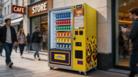 Máquina Expendedora de Empuje Directo, Mecanismo de Empuje Recto, Dispensador de Bebidas y Aperitivos para Productos de Forma Irregular