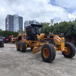 Second Hand <b>Motor</b> <b>Grader</b> 140h 14h 140k 14k Used <b>Graders</b> Caterpillar Construction Machinery Cheap for Sale in Shanghai - Product Image 3