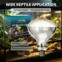 Ampoule UV au mercure E27 sans ballast pour reptiles, idéale pour le bain de soleil des reptiles - Approvisionnement mondial