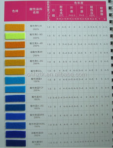 Blu acido 80 C.I. 61585 150% blu brillante acido debole per la tintura della seta, lana di nylon - Product Image 3