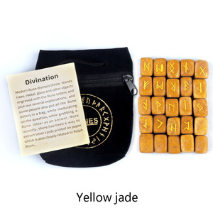 Juego <span class=keywords><strong>de</strong></span> 25 piezas <span class=keywords><strong>de</strong></span> <span class=keywords><strong>runas</strong></span>, piedra <span class=keywords><strong>de</strong></span> ágata <span class=keywords><strong>de</strong></span> cristal Natural, <span class=keywords><strong>runas</strong></span>, piedras preciosas grabadas semipreciosas, técnica tallada con bolsa <span class=keywords><strong>de</strong></span> tela - Product Image 6