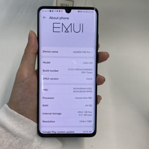 Venta al por Mayor de Teléfonos Móviles <span class=keywords><strong>Huawei</strong></span> <span class=keywords><strong>P30</strong></span> <span class=keywords><strong>Pro</strong></span> 5G Desbloqueados Globalmente, Usados, con 6/8GB de RAM y 128/256/<span class=keywords><strong>512GB</strong></span> de Almacenamiento - Product Image 2