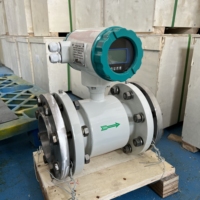 Débitmètre magnétique intégré KFBEST RS485 4-20mA pour eau, liquides et eaux usées DN100, débitmètre électromagnétique personnalisable OEM