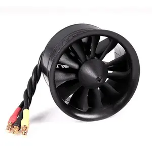 FMS 50mm 11-Blades Ducted Fan EDF 2627 4500KV 4S 5400KV 3S Brushless Motor RC Airplane High Power System Plane DIY Accessories
