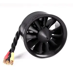 FMS 50mm Ventilador com canteiros de 11 lâminas EDF 2627 4500KV 4S 5400KV 3S Motor sem escovas RC Avião Sistema de Alta Potência Avião DIY Acessórios