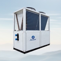 Refroidisseur modulaire à air 65/100/130 kW, commercial et industriel, écologique, avec compresseur hérmétique à spirale R410a CE