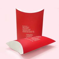 Boîtes à frites portables en carton rigide avec doublure en éponge, en matériaux recyclés écologiques, pour la restauration rapide à emporter, avec gaufrage magnétique