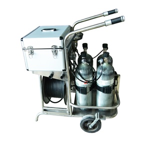 Apparecchio Respiratorio Autonomo (SCBA) Usato a Pressione Positiva con Tubo Lungo per Soccorso d'Emergenza su Carrello - Product Image 2