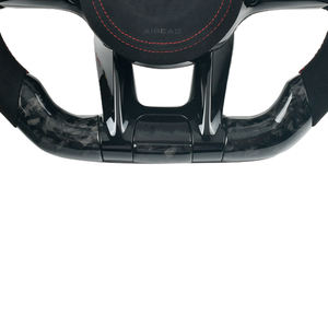 พวงมาลัยหุ้มหนังคาร์บอนไฟเบอร์แบบกำหนดเอง สำหรับรถยนต์เมอร์เซเดส-เบนซ์ ซี-คลาส จี-คลาส ซี-คลาส เอ็มเอ็มจี จีที 63 ดับเบิลยู204 205 เอ็มเอ็มจี - Product Image 6