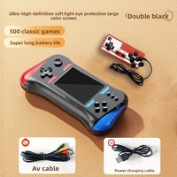 Console de jeu vidéo portable rétro, écran couleur 3 pouces, machine de jeu classique de poche, double joueur, cadeau pour enfants et adultes X7M