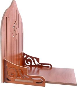 Vendita all'ingrosso della fabbrica marrone per lo stoccaggio dell'ufficio e dio Stand tempio in legno per la casa mandir decorazione in legno - Product Image 2