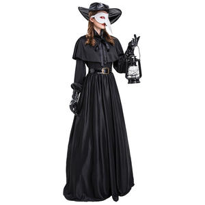 <span class=keywords><strong>Costume</strong></span> da Uccello per <span class=keywords><strong>donne</strong></span> adulte corvo da donna <span class=keywords><strong>Costume</strong></span> da Cosplay per uccelli abito nero con mantello Set di costumi per feste di Halloween 6 pz - Product Image 6
