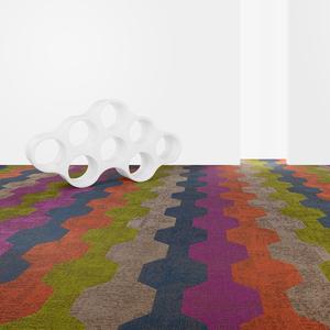 Baldosas de PVC Geométricas Artísticas Personalizables para Galerías y Estudios - Product Image 2