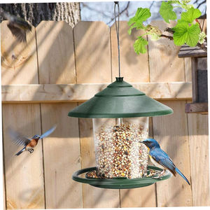 ที่ให้อาหารนกสำหรับกลางแจ้ง ที่แขวนให้อาหารนก เมล็ดพืชสำหรับนก ที่ให้อาหารนกกลางแจ้งสำหรับนกทุกชนิด - Product Image 1