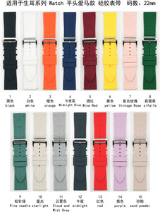 Bracelets de montre en silicone à la mode 22mm pour <span class=keywords><strong>Samsung</strong></span> <span class=keywords><strong>Gear</strong></span> <span class=keywords><strong>S2</strong></span> S3 bracelet de montre en silicone de remplacement <span class=keywords><strong>Sport</strong></span> classique - Product Image 2
