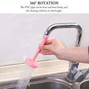Rubinetto da cucina prolunga per rubinetto regolabile risparmio idrico per irrigatore con filtro per soffione <span class=keywords><strong>doccia</strong></span> - Product Image 6