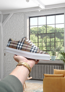 Zapatos deportivos casuales de verano para hombre, de cuero genuino y malla, transpirables, de color sólido, estilo de una pieza, a la moda y cómodos. - Product Image 2