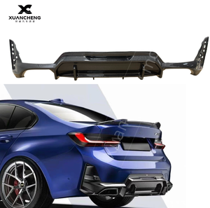 Nuovo Diffusore Posteriore in Fibra di Carbonio Stile AD di Alta Qualità per BMW Serie 3 G20 <span class=keywords><strong>G21</strong></span> Touring 330i M340i LCI 2023-2026, Splitter Posteriore - Product Image 1
