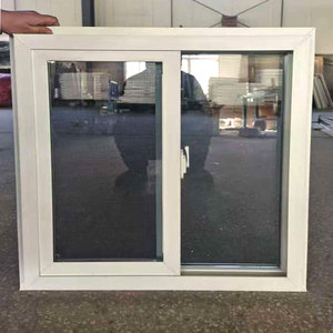 En popüler abd amerikan tarzı tasarım <span class=keywords><strong>UPVC</strong></span> Hurricane darbe çift camlı sürgülü pencereler vinil PVC sürgülü pencere - Product Image 5