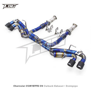 Pièces d'échappement à soupape personnalisées pour Chevrolet <span class=keywords><strong>Corvette</strong></span> <span class=keywords><strong>C8</strong></span> Stingray Z51 2019-2025 Silencieux d'échappement avec échappement d'essieu de soupape de stock - Product Image 2