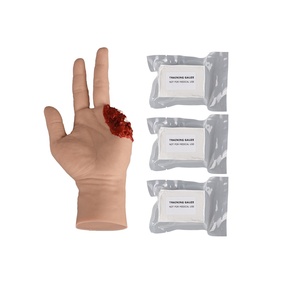 Cơ bản cắt cụt ngón tay chấn thương chăm sóc vết thương Composite Silicone khâu thực hành Pad Palm Simulator Kit giải phẫu y tế khoa học - Product Image 1