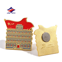 Aimants de réfrigérateur légers en alliage de zinc, émail souple, motif dessin animé, personnalisables, vente en gros, usine Longzhiyu, 20 ans d'expérience, mini souvenirs métalliques personnalisés