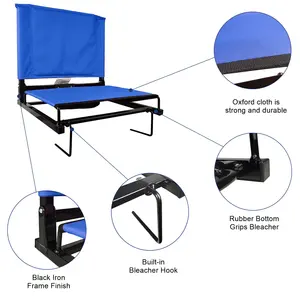 CANBO Foldable Stadium Chairs Customizable Portable Outdoor Stadium Bleacher Seat