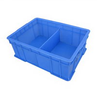 Bacs et caisses empilables en plastique, étanches, écologiques, à parois droites, pour l'expédition, avec couleur et logo personnalisés