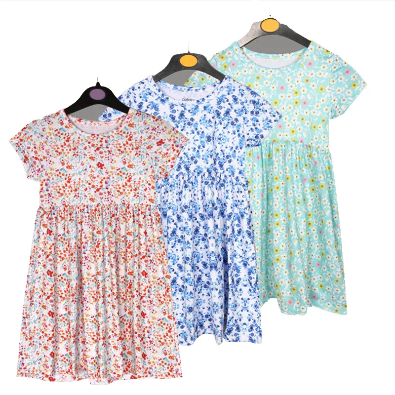 Stockpapa liquidation Low price promotional fashion 7 colors liquidation sleeveless dress girl dress stock garment