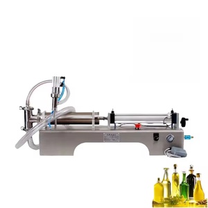 Semi-Automatic Single Head Piston Liquid Juice <b>Filling</b> <b>Machine</b> for Water Oil Milk Cream Lotion Filler for Industrial Use - Product Image 5