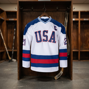 Jersey de Hockey sobre Hielo de Alta Calidad, 100% Poliéster, Secado Rápido, Ecológico, Antibacterial, Transpirable y Personalizable para Adultos - Product Image 2