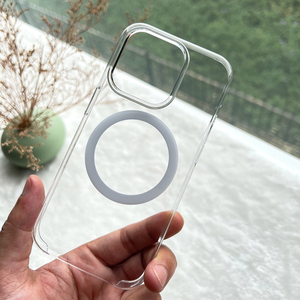 Chống vàng trong suốt gốc PC trường hợp điện thoại cho Iphone 15 14 13 12 11 Pro Max Chất lượng cao rõ ràng điện thoại di động Bìa - Product Image 5