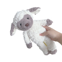 Uyeah CE EN71 OEM/ODM Faible MOQ Vente en gros Jouet en peluche super doux personnalisé, Poupées en peluche mouton blanc au design personnalisé, Cadeau