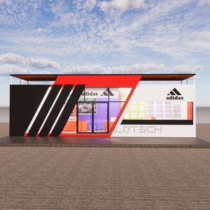 40ft Flatpack Container Shop Digital Retail Station Shoes Display Unit Modular Expo Smart Kiosk <span class=keywords><strong>à</strong></span> <span class=keywords><strong>Paris</strong></span> - Product Image 2