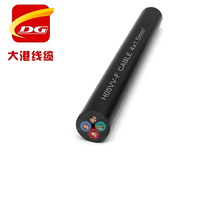 Câble électrique super flexible H05VV-F, cuivre pur à 99,95 %, fil multiconducteur 300/500 V pour applications de câblage intérieur, personnalisable