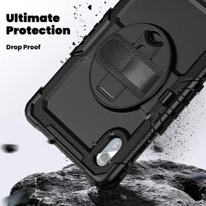 Vente en gros populaire <span class=keywords><strong>pour</strong></span> <span class=keywords><strong>Lenovo</strong></span> Tab M11 /Xiaoxin Pad 2024 étui <span class=keywords><strong>pour</strong></span> <span class=keywords><strong>tablette</strong></span> PC hybride en silicone avec bandoulière - Product Image 4